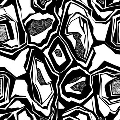 Geode Pattern, Seamless Geode Pattern