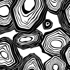 Geode Pattern, Seamless Geode Pattern