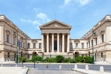 The courthouse of Montpellier