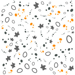 Random Set of vector abstract Geometric patterns.