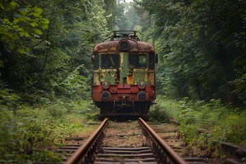 Naklejka premium Old train