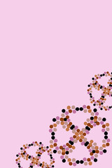 Abstract seamless geometric pattern background, colorful textured template, graphic design illustration wallpaper