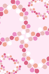 Abstract seamless geometric pattern, pink background, colorful textured template, graphic design illustration wallpaper