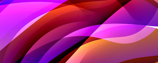 Trendy simple fluid color gradient abstract background with dynamic wave line effect. Vector Illustration For Wallpaper, Banner, Background, Card, Book Illustration, landing page