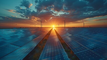 Renewable Solar and Wind Energy Efficiency Generative AI