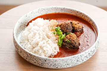 A delightful collection showcasing desserts, Asian cuisine, breakfast and brunch dishes, and coffee. Enjoy the visual feast of gourmet sweets, exotic Asian flavors, hearty breakfast plates, and artisa