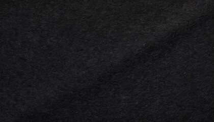 Dark, dusty, grainy, rough, earthy handmade black paper texture with visible fibers, for minimalistic art or backgrounds.