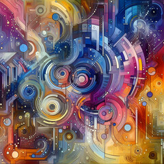 abstract technology background