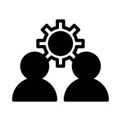 Activity icon or logo illustration outline  black filled style