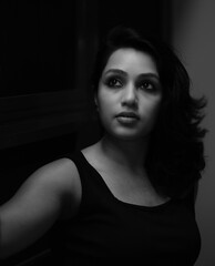 fashion model in saree and other dresses