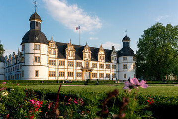 the castle in the park