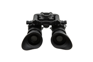 Night vision device. A special device for observing in the dark. Equipment for the military, police...