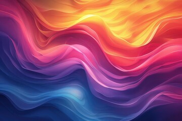 Obraz premium Modern colorful gradient with bold transitions