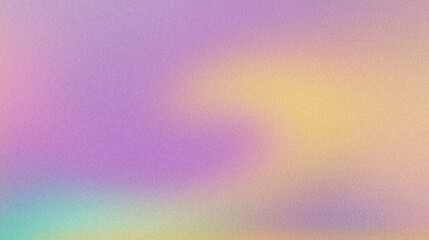 Grainy noise gradient background seamlessly transitions from golden peach to lilac