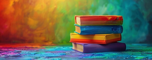 LGBTQ Pride Month celebration with pride book readings, author events, and LGBTQ literature