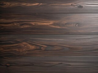 Fototapeta premium Texture of dark noble polished wood. Horizontal wooden boards with natural patterns background