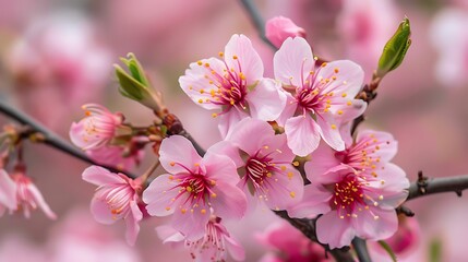 Obraz premium Blossoming Beauty: Captivating Close-Up of a Vibrant Bloom in Full Bloom