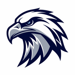 eagle head vector illustration