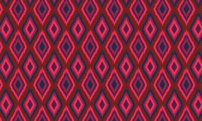 Traditional ethnic embroidery seamless pattern vector background illustration