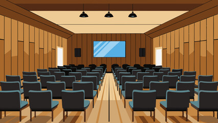 conference room with chairs