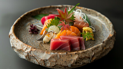 新鮮な魚介のお刺身盛り合わせ
Assortment of fresh sashimi