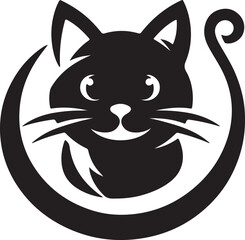 Cat head Illustration 