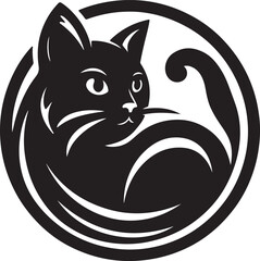 Cat head Illustration 