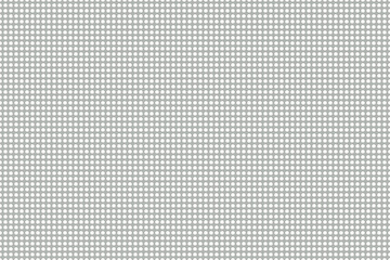 Perforated Mesh Steel. Fine Silver Round Hole Wire Mesh, background. 3D rendering isolated on transparent background