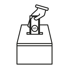 Islamic Infaq Charity Icon Perfect for Philanthropy and Generosity Themes