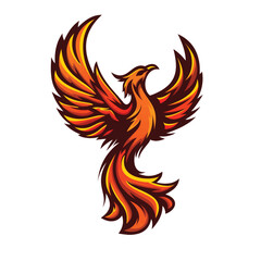 Fototapeta premium This is Adobe Illustrator Artwork Phoenix Eagle Vector 