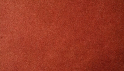 Dusty, grainy, rough, earthy red paper texture with visible fibers, for minimalistic art or backgrounds.