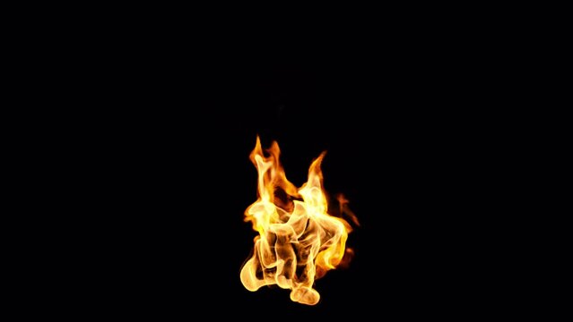 Seamless looping flames in slow motion, 4k 30p with an alpha channel to give it a transparent background. Very useful for video games. Rendered in slowmo so you can adjust the speed	