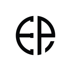 EP letter logo