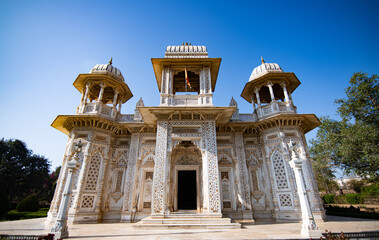The Scindia Chatris or cenotaphs in Shivpuri Madhya Pradesh India