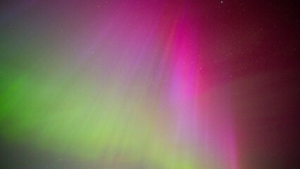 Beautiful colorful sky, colors of northern lights, aurora borealis
