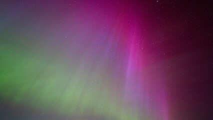 Beautiful colorful sky, colors of northern lights, aurora borealis