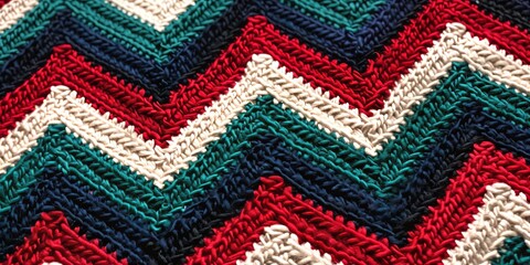Christmas Festive chevron texture pattern