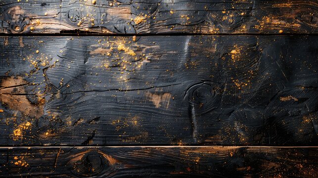 Vintage Dust and Scratches Design - Aged Photo Editor Layer with Black Grunge Abstract Background