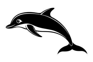 dolphin fish vector illustration