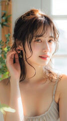 綺麗な女性モデル