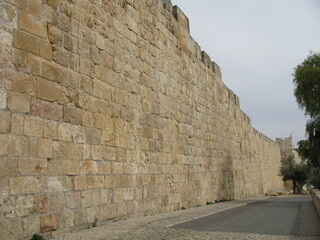 Streets of old Jerusalem, Israel