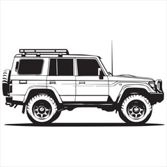 Collection of car and vehicle illustrations