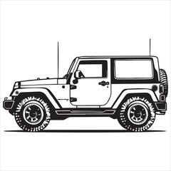 Collection of car and vehicle illustrations