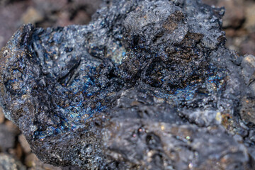  Hawaii Volcanoes National Park, July 1974 Lava Flow from Fissure vent, The Blue Dragon Lava Flow...