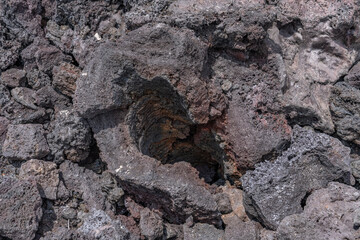 A lava tree mold, sometimes erroneously called a lava tree cast, is a hollow lava formation that...