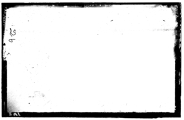 Vintage photo film frame of a middle format camera  with dusts and scratches on transparent background (png image)	
