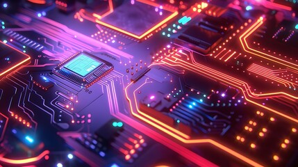 Fototapeta premium brain, technology, science, face, abstract, light, skull, business, mind, head, medical, people, computer, concept, art, smoke, paint, circuit, board, chip, electronic, electronics, motherboard, proce