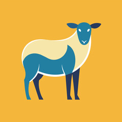 Obraz premium A simple and modern logo template featuring a stylized bird perched on a branch, simple minimalist mountain logo design icon vector template