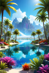Crystalline Oasis