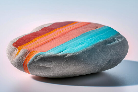 color stone in the bright room